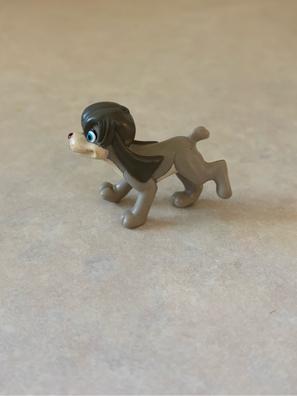 1997 Anastasia Pooka Dog Figure Toy Vintage Fox Burger King Collectible